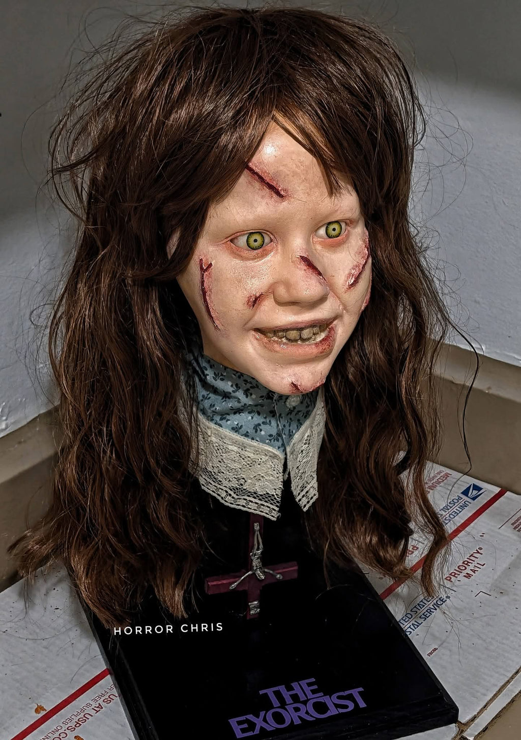The exorcist Regan bust