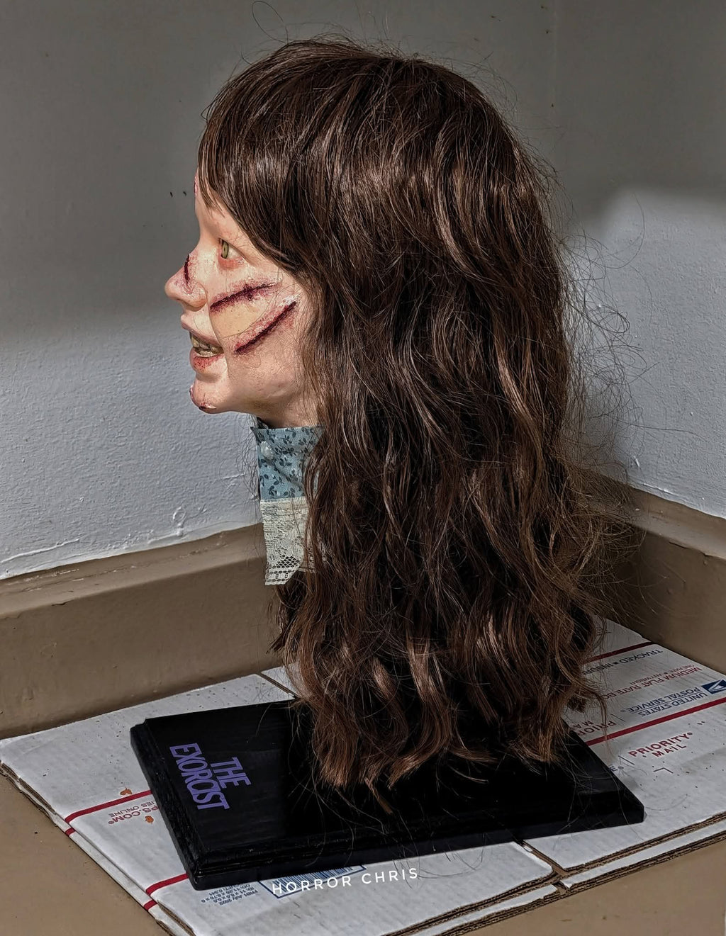 The exorcist Regan bust