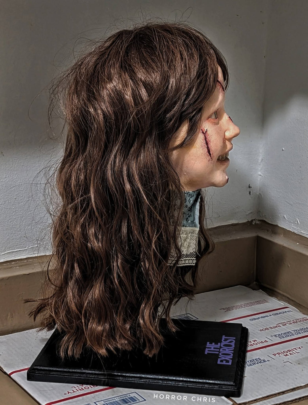 The exorcist Regan bust
